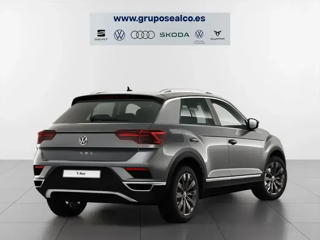 Usado VW T-Roc Sport 150 CV (110 kW) 2020 Gris SUV