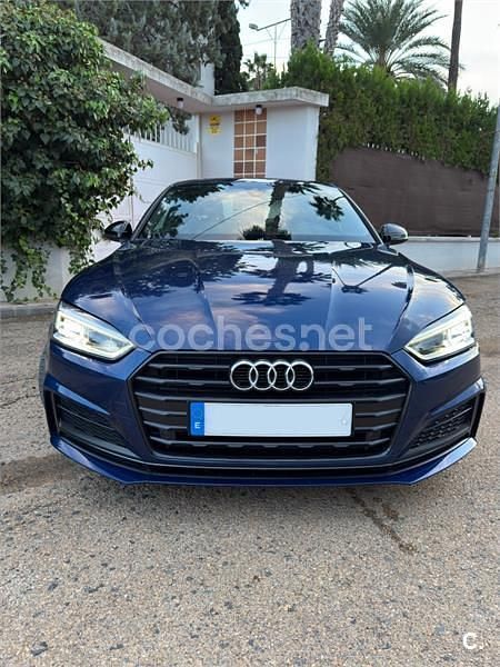 Azul Usado 2018 Audi A5 S-Line Coupe | 23.500 € (Precio justo) - Imagen 1/3