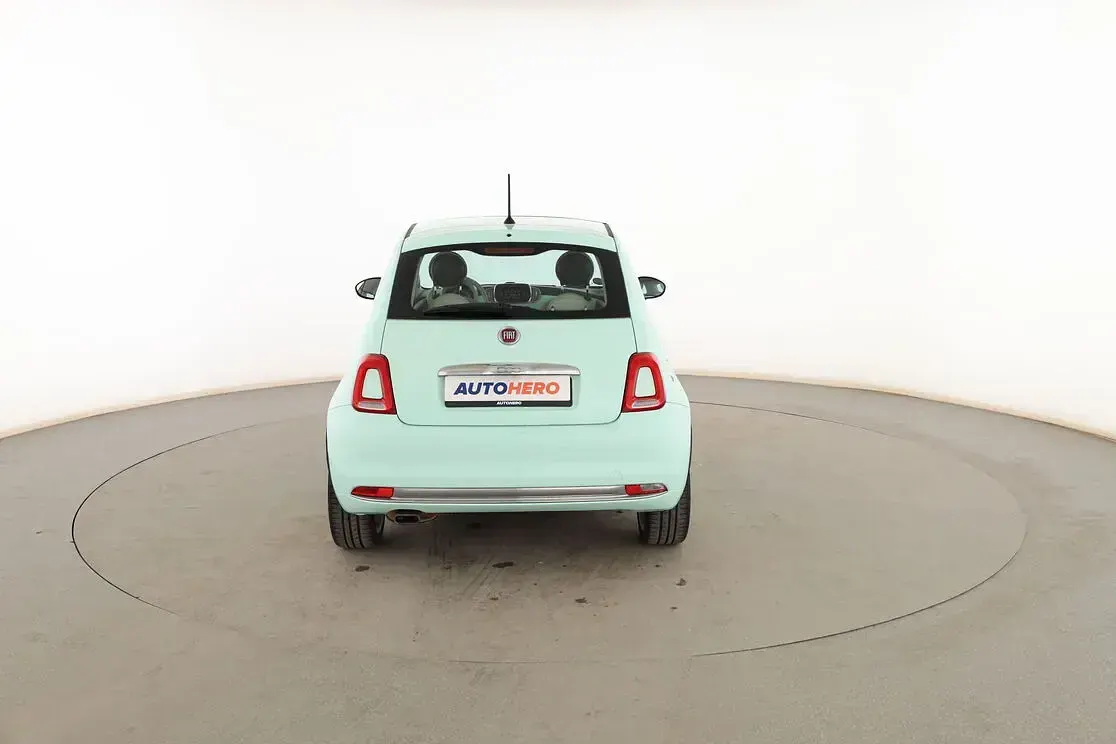 Usado Fiat 500 Lounge 70 CV (51 kW) 2016 Azul Berlina