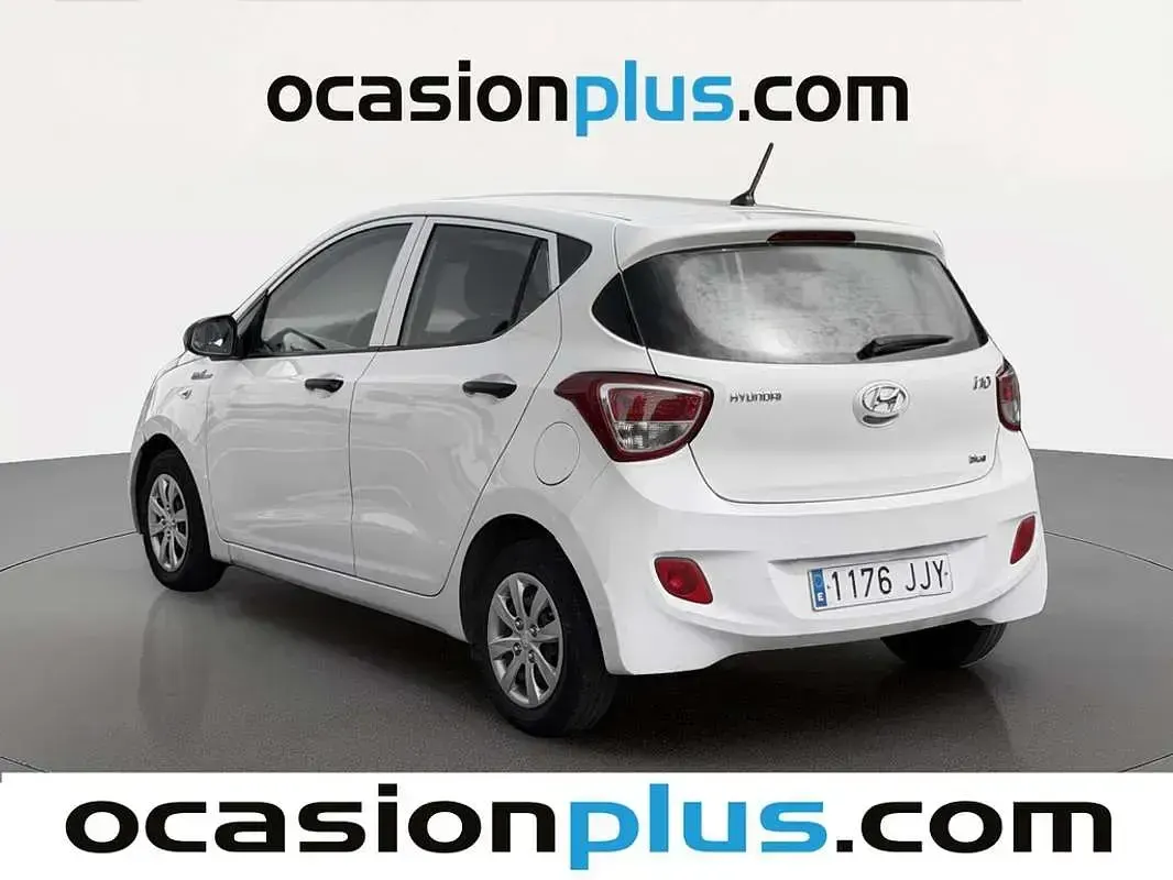 Usado Hyundai i10 Eco 67 CV (49 kW) 2015 Blanco Utilitario