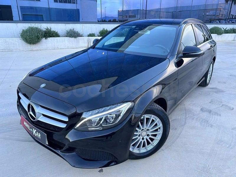 Negro Usado 2016 Mercedes C220 Familiar | 14.990 € (Super precio) - Imagen 1/4