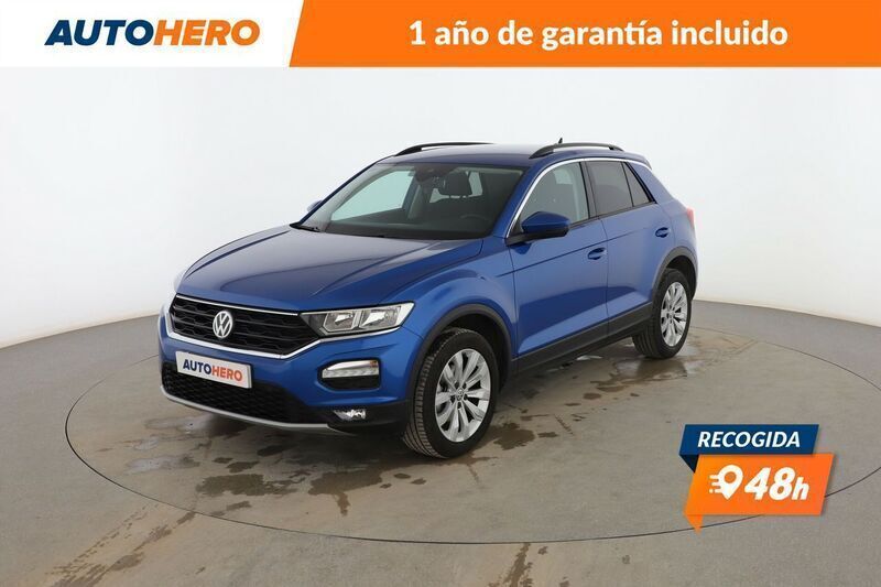 Azul Usado 2019 VW T-Roc Advance SUV | 19.699 € (Precio justo) - Imagen 1/3