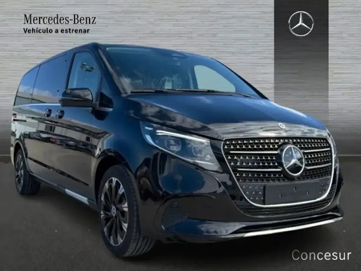 Nieuw Mercedes V300 Avantgarde 236 PK (173 kW) 2026 Zwart MPV