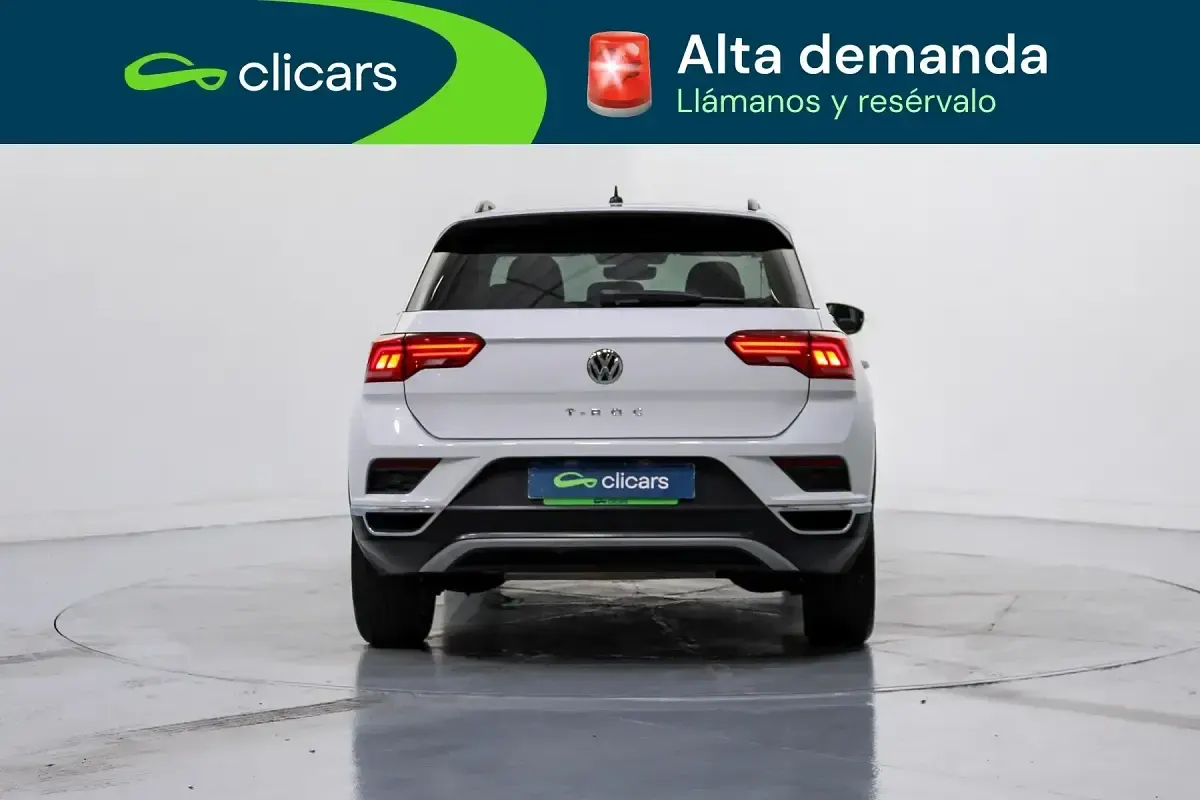 Usado VW T-Roc Advance 115 CV (84 kW) 2018 Blanco SUV