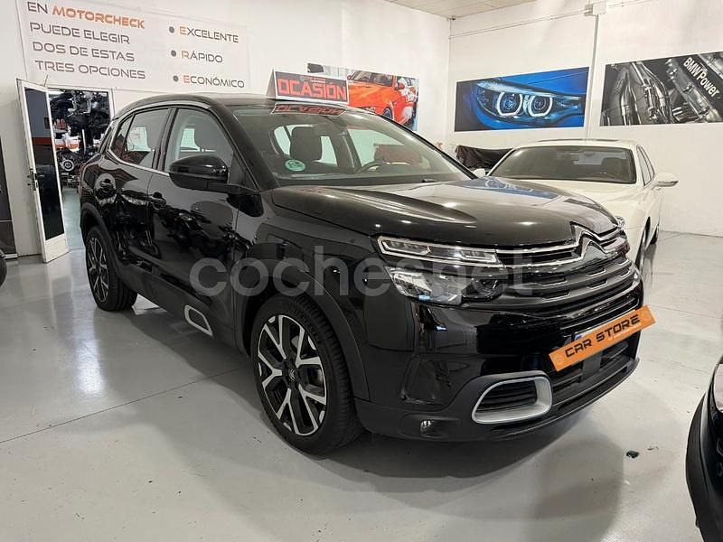 Usado Citroën C5 Aircross PureTech 131 CV (96 kW) 2019 Negro SUV
