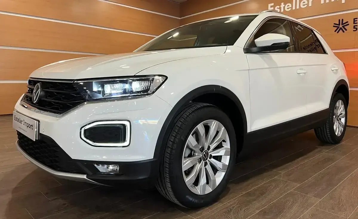 Usado VW T-Roc Advance 110 CV (80 kW) 2021 Blanco SUV