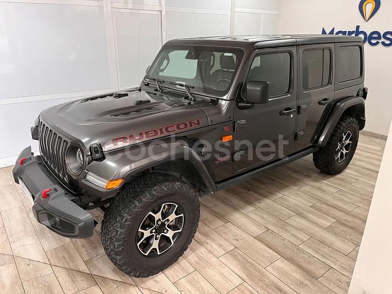Gris / plata Usado 2022 Jeep Wrangler Rubicon SUV | 56.900 € (Precio justo) - Imagen 1/4