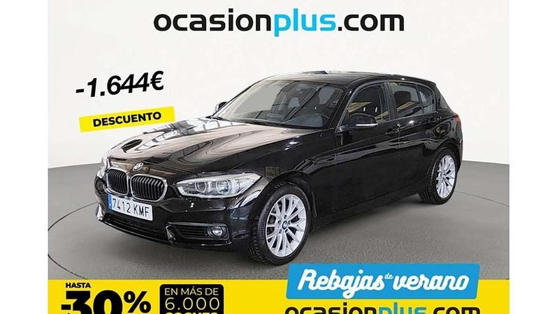 Negro Usado 2018 BMW 118 Utilitario | 16.446 € (Buen precio) - Imagen 1/4