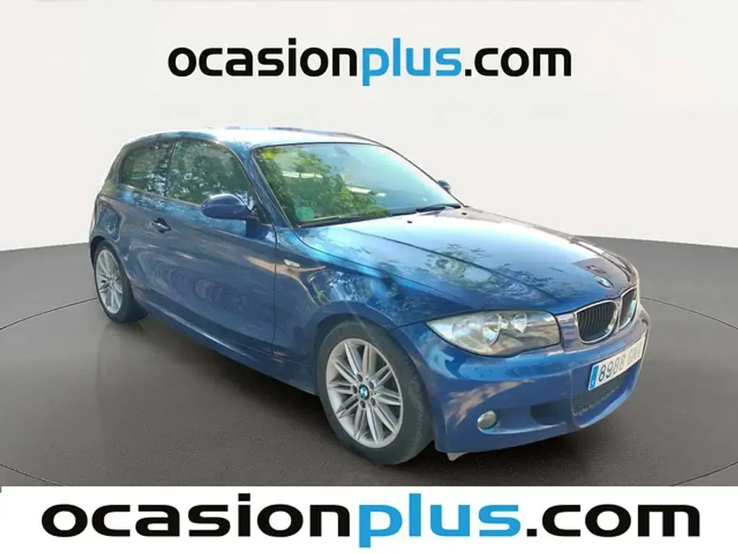 Usado BMW 120 170 CV (125 kW) 2009 Azul Utilitario