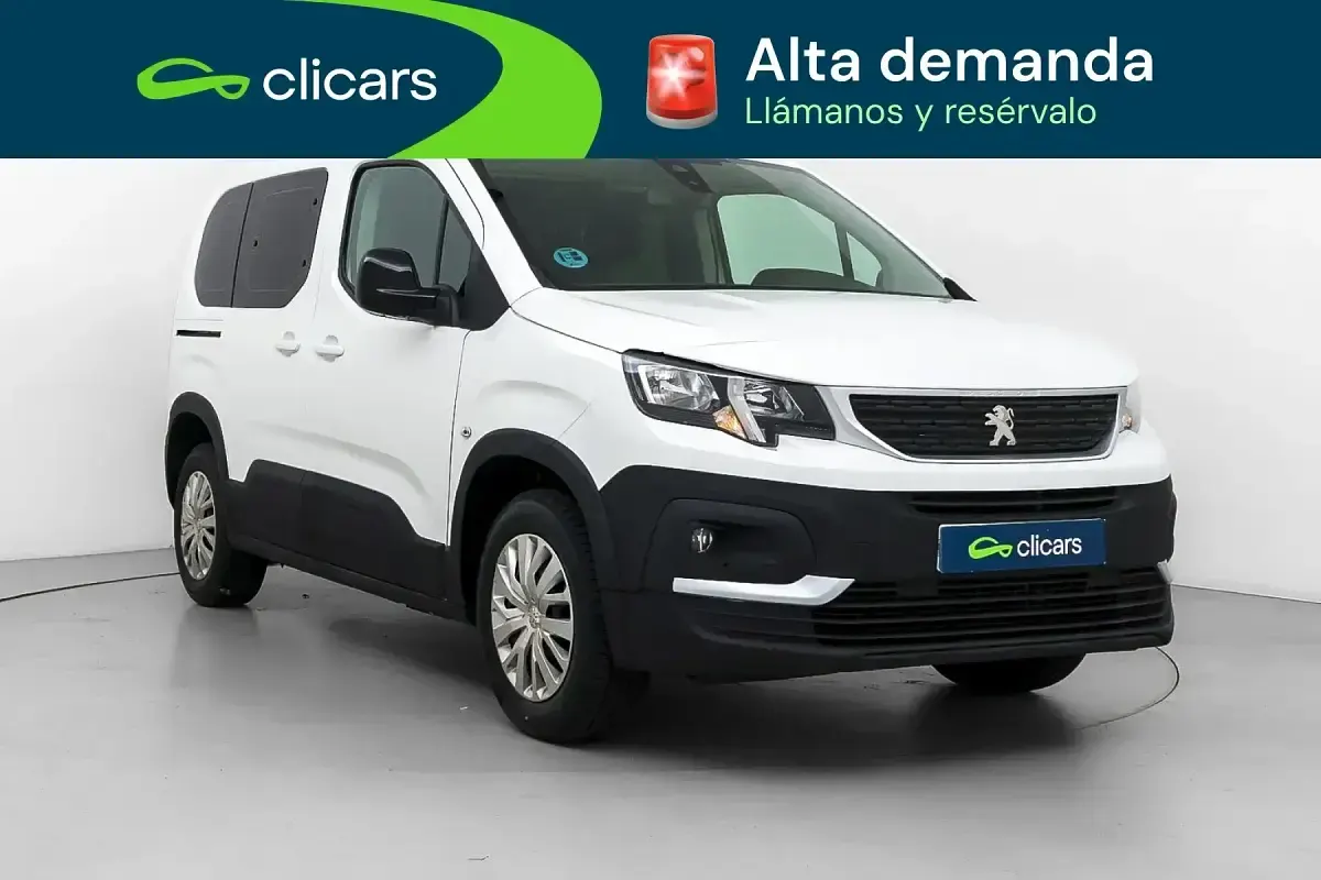 Usado Peugeot Rifter Business-Line 100 CV (73 kW) 2022 Blanco Monovolumen