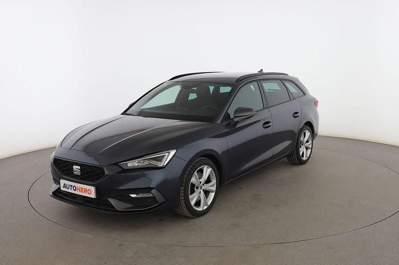 Gris Usado 2021 Seat Leon FR Familiar | 18.699 € (Precio justo) - Imagen 1/3