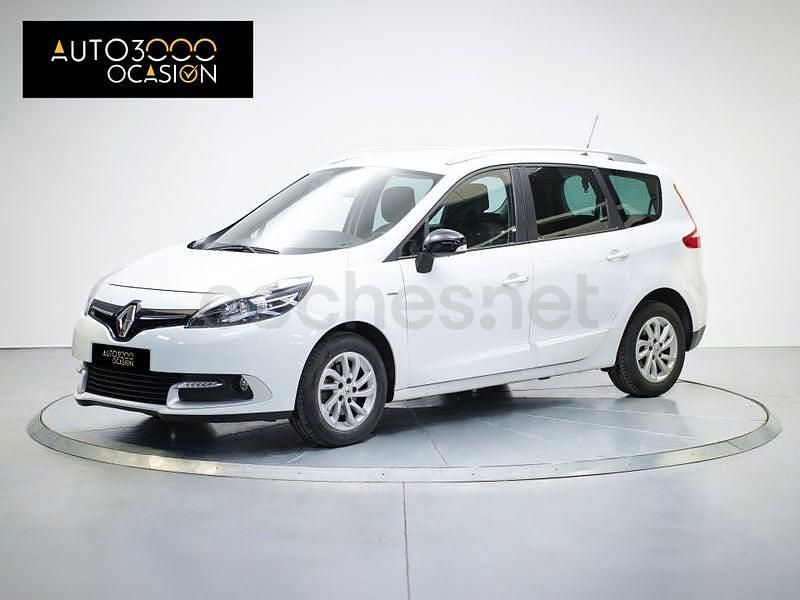 Usado Renault Grand Scénic III LIMITED 110 CV (80 kW) 2015 Blanco Monovolumen