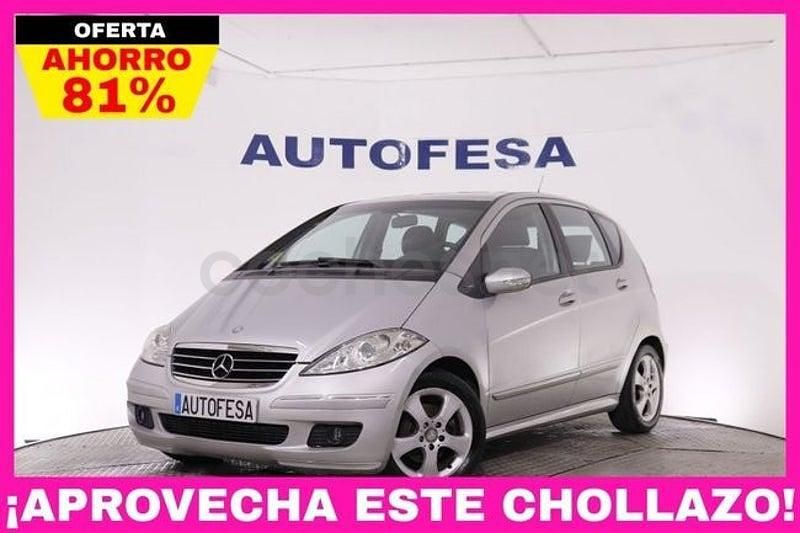 Usado Mercedes A180 Avantgarde 109 CV (80 kW) 2007 Gris / plata Monovolumen