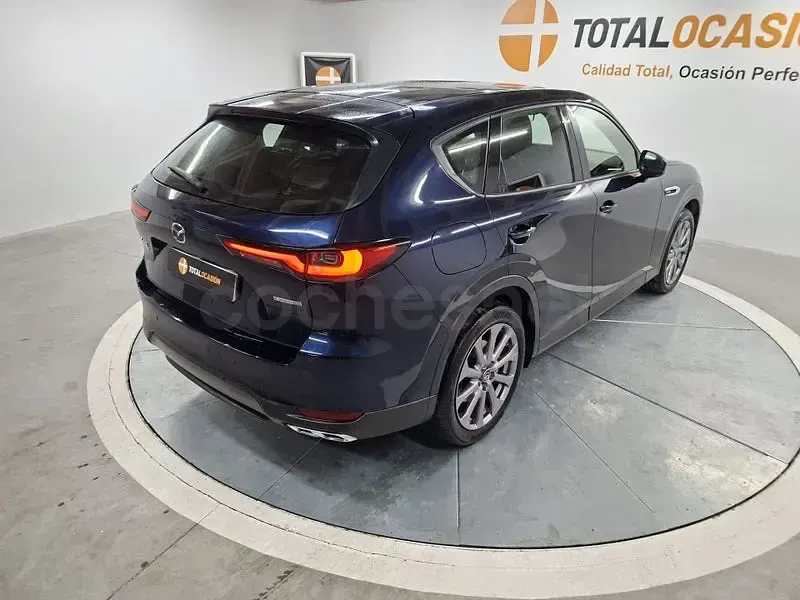 Usado Mazda CX-60 Exclusive-Line 327 CV (240 kW) 2023 Azul SUV