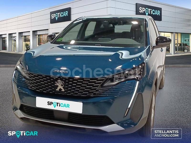 Azul Usado 2022 Peugeot 3008 Active SUV | 17.490 € (Precio justo) - Imagen 1/4