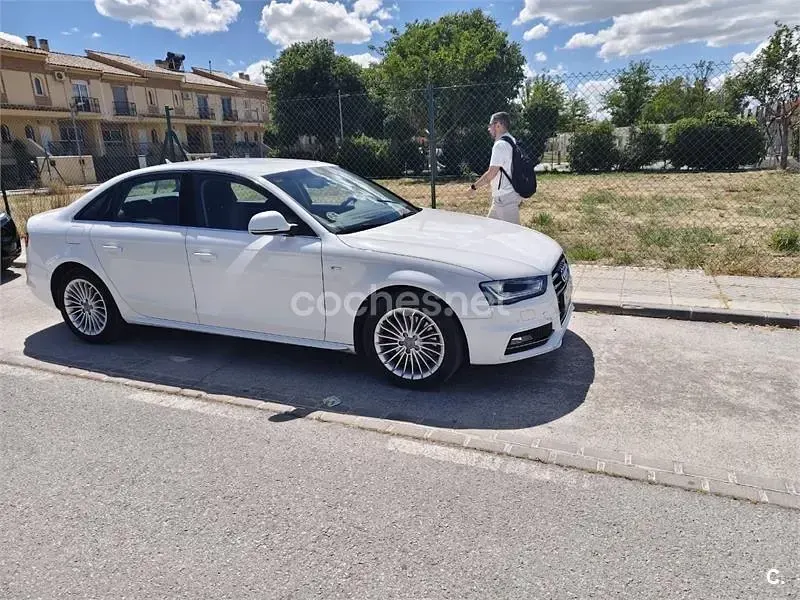 Usado Audi A4 S-Line 150 CV (110 kW) 2014 Blanco Berlina