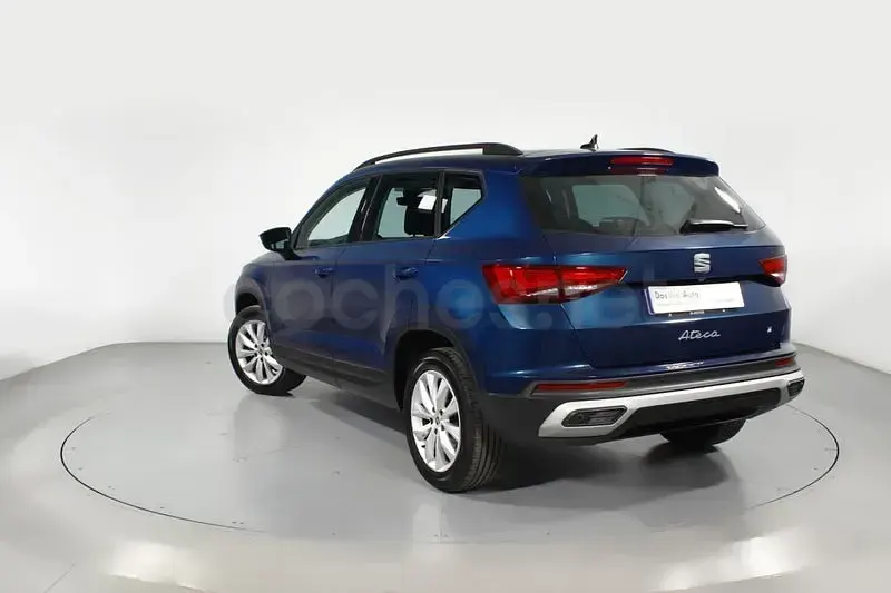 Usado Seat Ateca Style 110 CV (80 kW) 2022 Azul SUV
