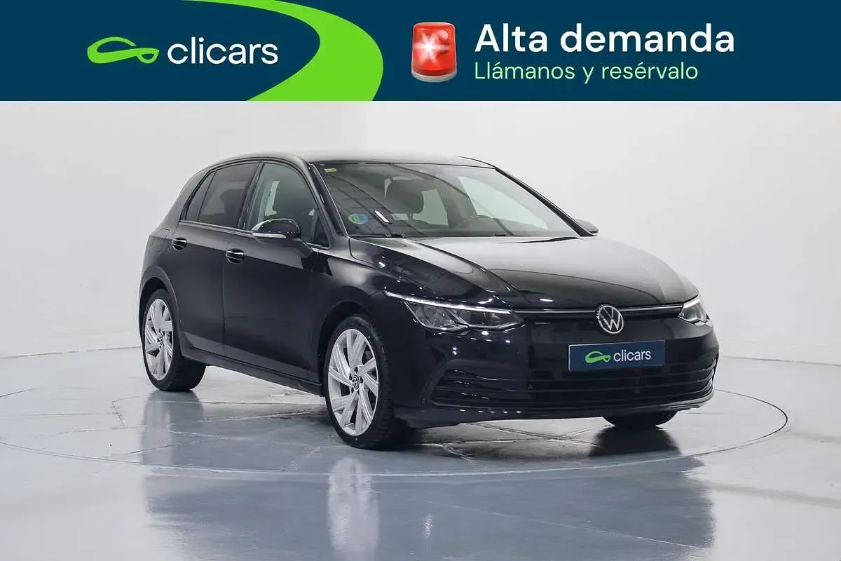 Usado VW Golf VIII Life 150 CV (110 kW) 2020 Negro Utilitario