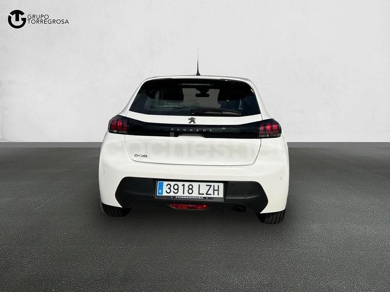 Usado Peugeot 208 Active 75 CV (55 kW) 2022 Blanco Utilitario
