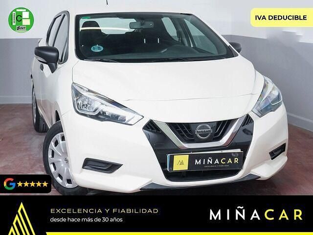 Blanco Usado 2018 Nissan Micra Visia Utilitario | 10.390 € (Precio justo) - Imagen 1/4