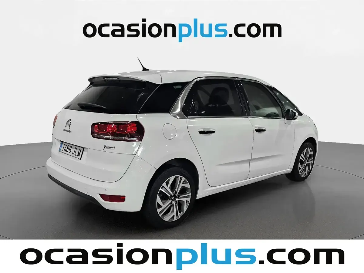Usado Citroën C4 Feel 120 CV (88 kW) 2016 Blanco Monovolumen