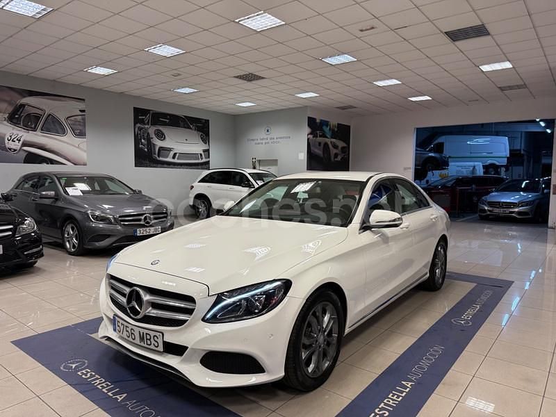 Blanco Usado 2016 Mercedes C200 Avantgarde Berlina | 16.900 € (Precio justo) - Imagen 1/4