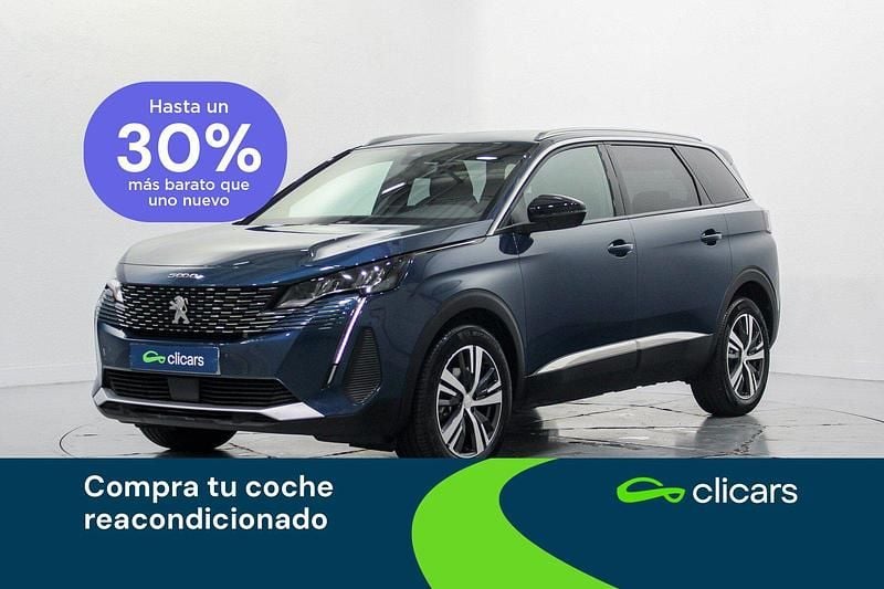Azul Usado 2024 Peugeot 5008 Allure Monovolumen | 27.990 € (Precio justo) - Imagen 1/4