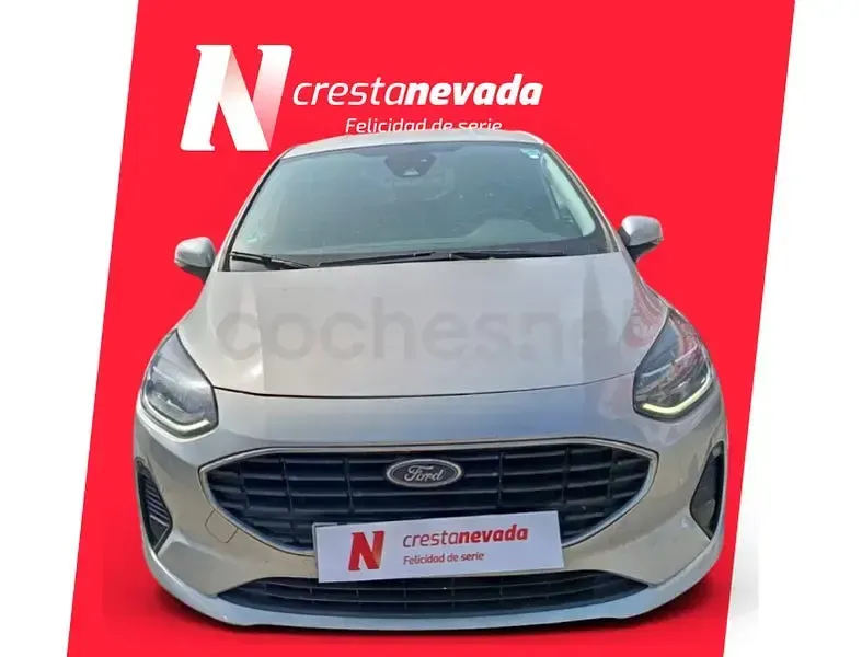 Usado Ford Fiesta Trend 75 CV (55 kW) 2022 Gris / plata Utilitario