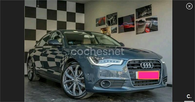 Usado Audi A6 Ambiente 245 CV (180 kW) 2011 Azul Berlina