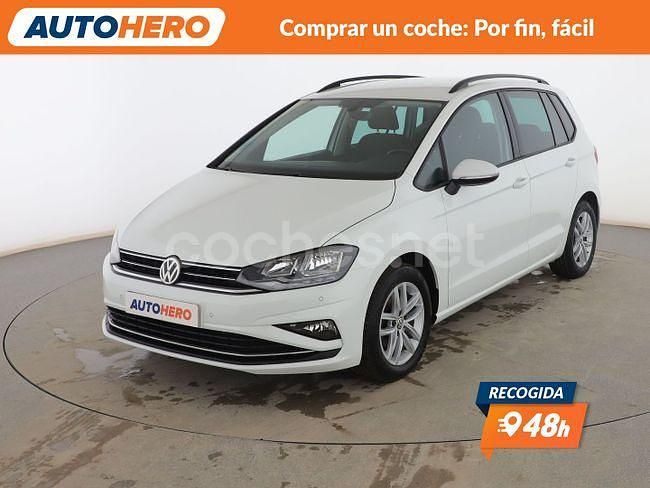 Blanco Usado 2018 VW Golf Sportsvan Advance Monovolumen | 13.299 € (Buen precio) - Imagen 1/3