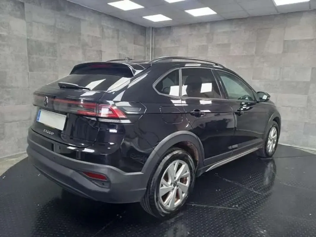 Usado VW Taigo R-line 110 CV (80 kW) 2022 Negro SUV