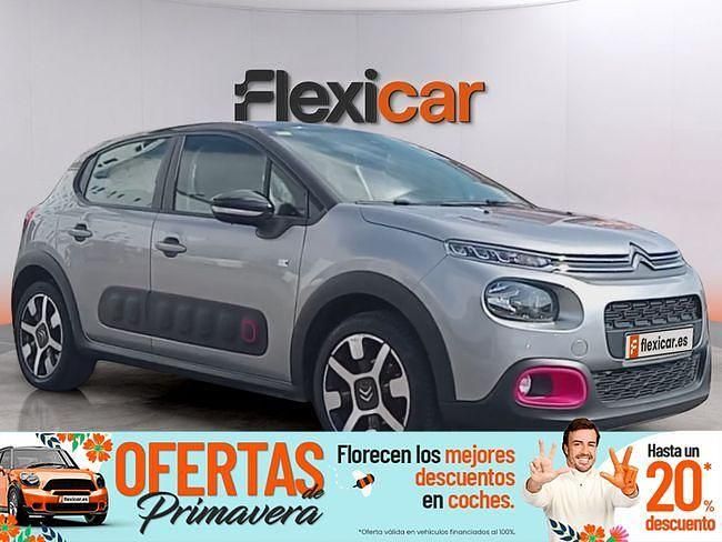 Usado Citroën C3 PureTech 82 CV (60 kW) 2019 Gris Utilitario