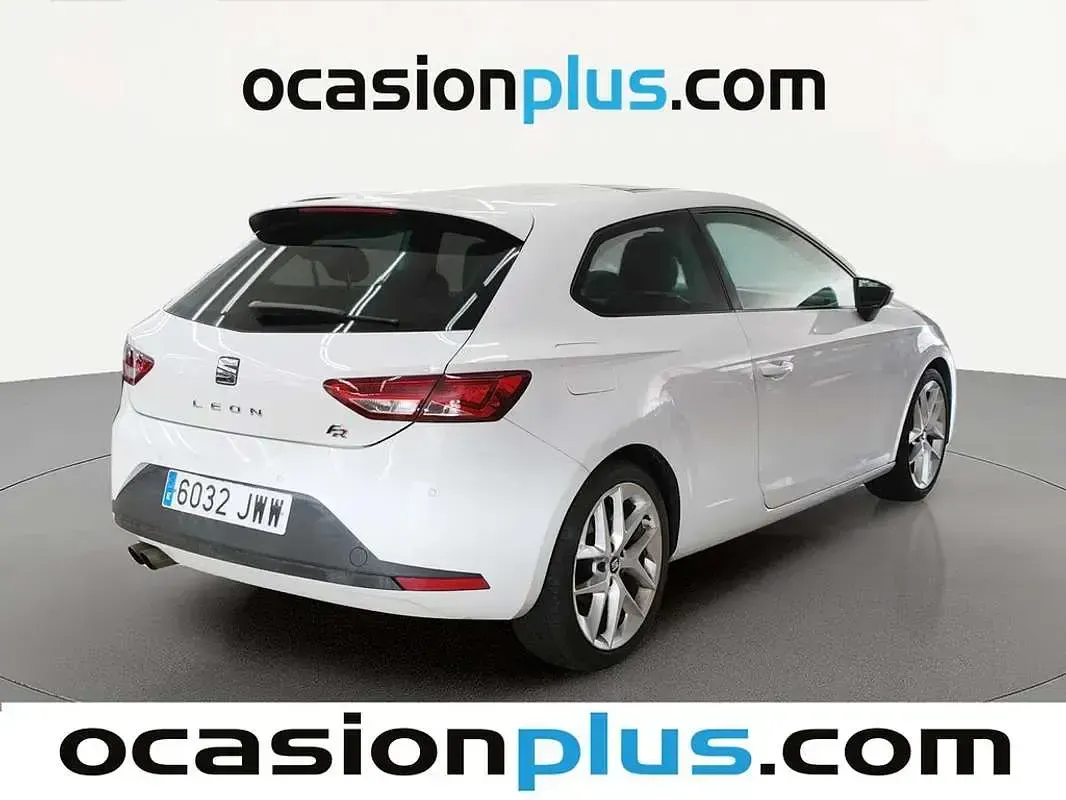 Usado Seat Leon SC FR 150 CV (110 kW) 2017 Blanco Utilitario