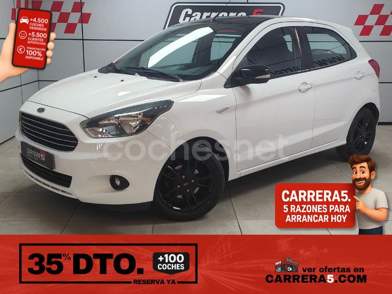 Blanco Usado 2017 Ford Ka Plus Utilitario | 7900 € (Buen precio) - Imagen 1/4