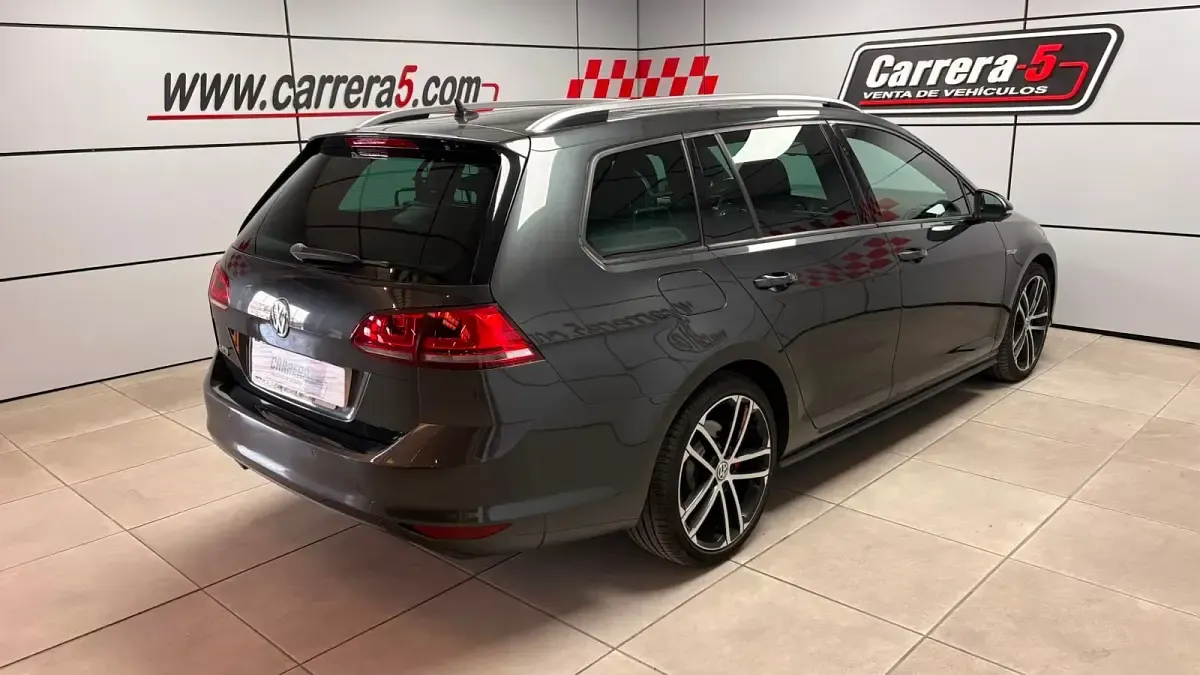 Usado VW Golf VII GTD 184 CV (135 kW) 2015 Gris Familiar