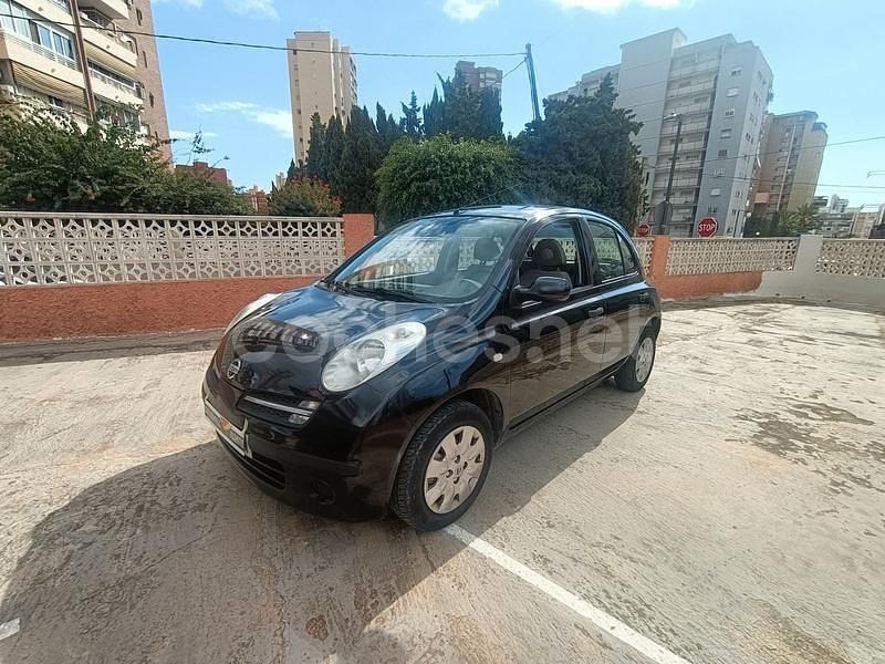 Usado Nissan Micra Visia 65 CV (47 kW) 2007 Negro Utilitario