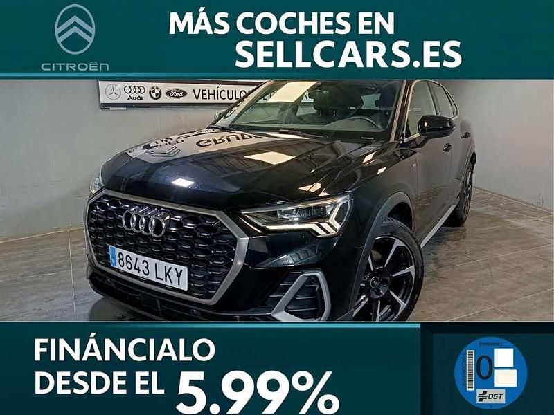 Negro Usado 2020 Audi Q3 Sportback S-Line SUV | 31.990 € (Buen precio) - Imagen 1/4