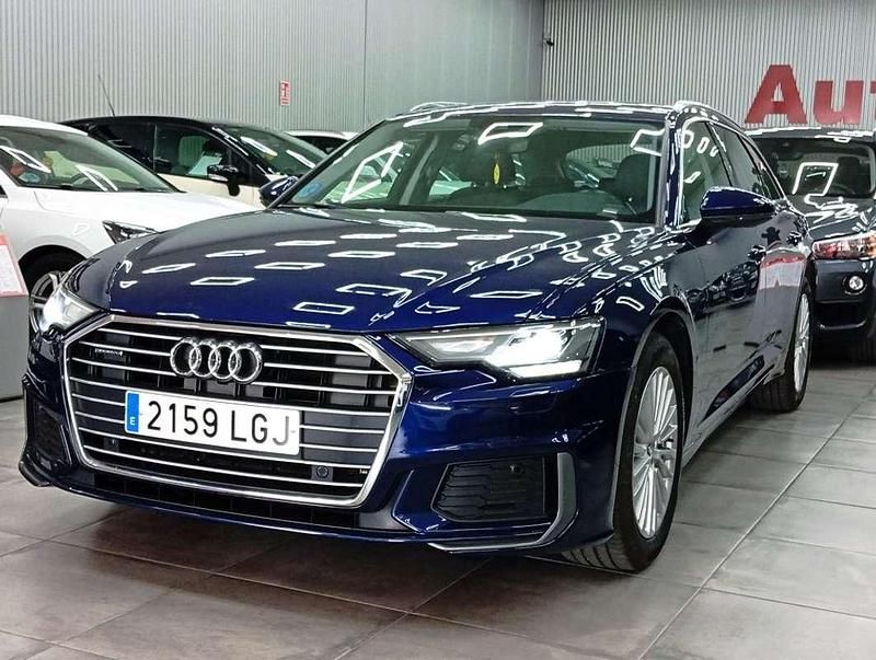 Azul Usado 2020 Audi A6 Ambiente Familiar | 26.700 € (Precio justo) - Imagen 1/4
