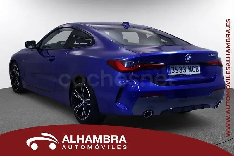 Usado BMW 420 Shadowline 190 CV (139 kW) 2023 Azul Coupe
