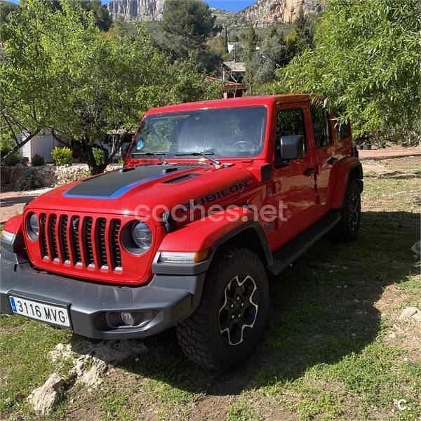 Usado Jeep Wrangler Rubicon 381 CV (280 kW) 2022 Rojo SUV