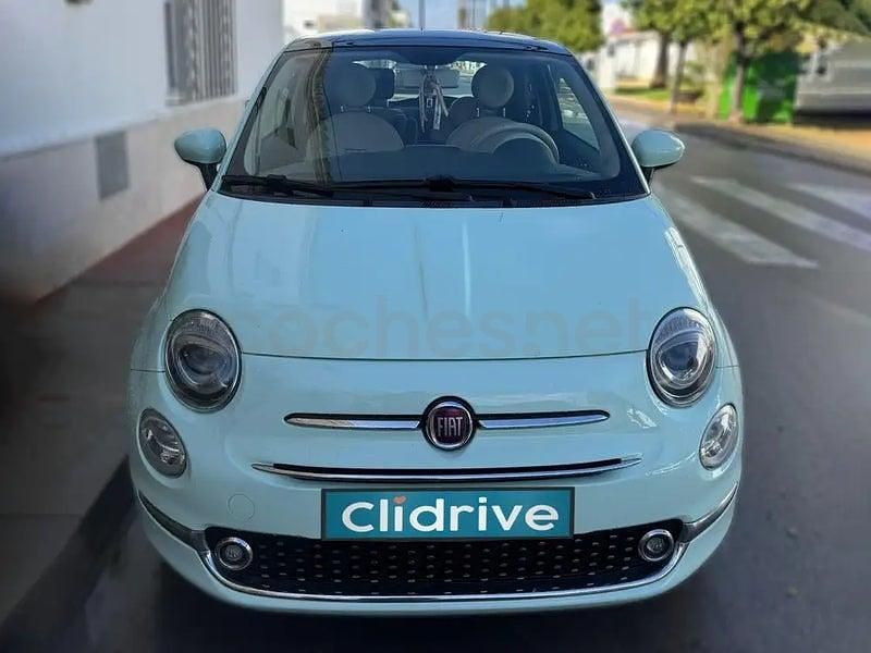 Usado Fiat 500 Lounge 69 CV (50 kW) 2017 Verde Berlina