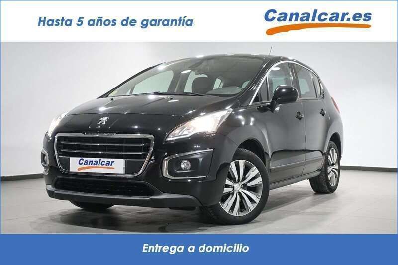 Negro Usado 2014 Peugeot 3008 Active Monovolumen | 6890 € (Precio justo) - Imagen 1/4