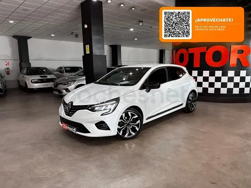 Usado Renault Clio V RS Line 90 CV (66 kW) 2021 Blanco Berlina
