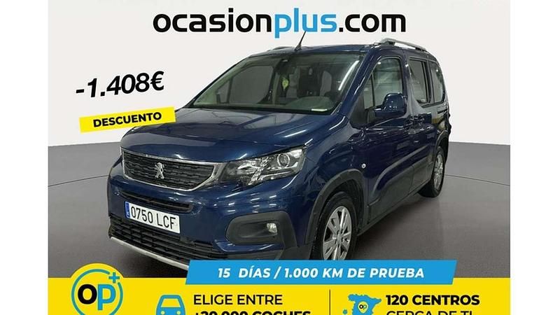 Azul Usado 2019 Peugeot Rifter Allure Monovolumen | 14.082 € (Super precio) - Imagen 1/4