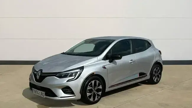 Usado Renault Clio LIMITED 90 CV (66 kW) 2021 Gris Utilitario