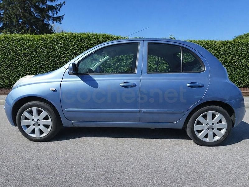Usado Nissan Micra Acenta 88 CV (64 kW) 2007 Azul Berlina