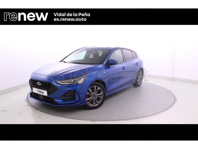 Usado Ford Focus ST-Line 125 CV (91 kW) 2023 Azul Berlina