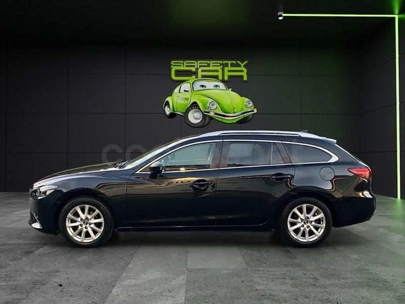 Usado Mazda 6 Style 150 CV (110 kW) 2015 Negro Familiar