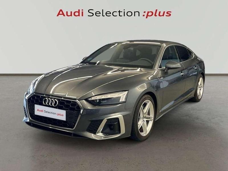 Usado Audi A5 Sportback S-Line 204 CV (150 kW) 2022 Gris Utilitario