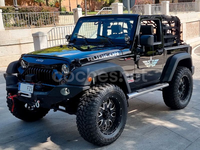 Negro Usado 2008 Jeep Wrangler Sport SUV | 32.000 € - Imagen 1/4